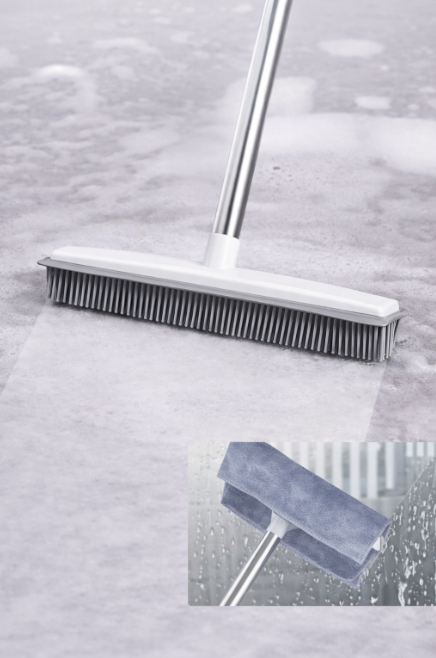 PuraPaw Pet Hair Removal Broom (Adjustable Handle)